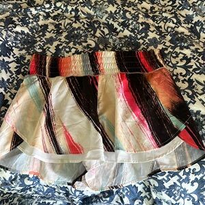 Calia running short size L multicolored. Nwot